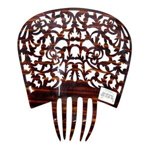Large Spanish Handmade Tortoiseshell Flamenco Hair Comb Artisan Tejada Sevilla
